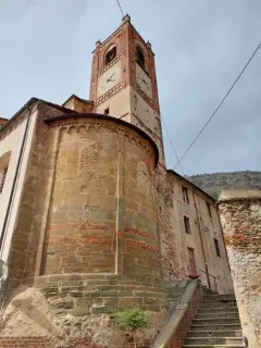 Abside e campanile - Parrocchiale di San Vito a Piossasco