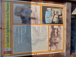 Pannello illustrativo - Cappella di San Sebastiano a San Giorio di Susa