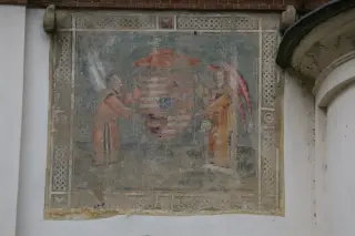 Affresco - Cattedrale di San Giusto a Susa