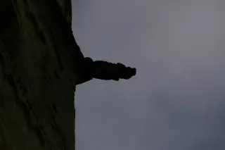 Gargoulille del campanile - Cattedrale di San Giusto a Susa