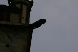 Gargoulille del campanile - Cattedrale di San Giusto a Susa