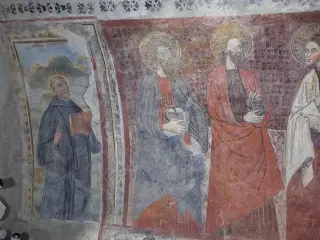 Santi e frate - Certosa della Madonna della Losa a GravereFrazione Losa