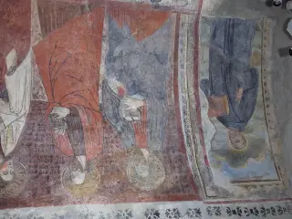 Santi e frate - Certosa della Madonna della Losa a GravereFrazione Losa