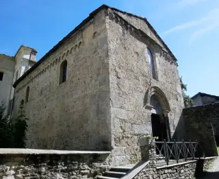 Facciata - Chiesa di Santa Caterina a Chiomonte
