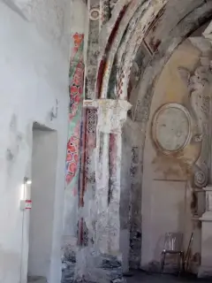Imposta d'arco sinistro - Chiesa di Santa Caterina a Chiomonte