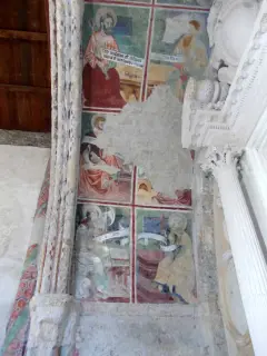 Sottarco, lato sinistro - Chiesa di Santa Caterina a Chiomonte