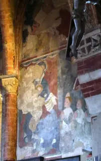 Leggenda di Viatosto nel presbiterio destro - Chiesa della Madonna di Viatosto o Maria Ausiliatrice a AstiFrazione Viatosto