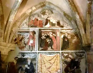 Affreschi - Parrocchiale di San Gregorio Magno a OulxFrazione Savoulx