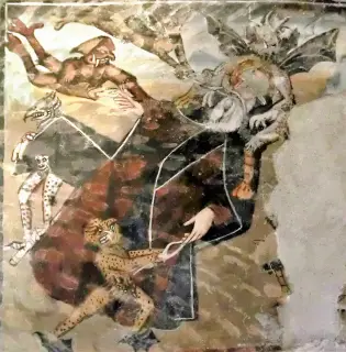 Affreschi - Parrocchiale di San Gregorio Magno a OulxFrazione Savoulx