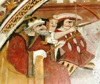 Affreschi - Cappella di San Sisto a BardonecchiaFrazione Melezet