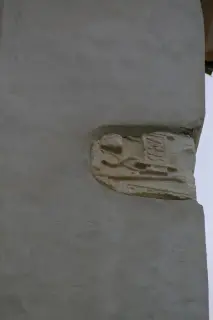 Particolare facciata - Pieve di San Maurizio a San Maurizio Canavese