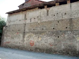 Fianco - Pieve di Piè di Liramo o Santa Maria Maddalena a San Carlo CanaveseFrazione La Pié