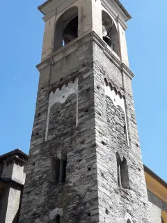 Campanile - Parrocchiale dei Santi Nicola e Grato a Ala di Stura
