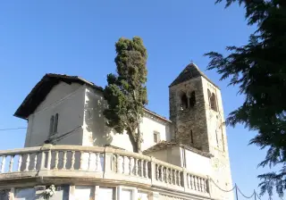 Vista e campanile - Pieve di Sant'Alessio a Rocca Canavese