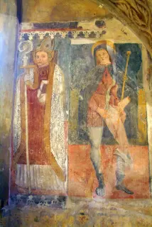 San Biagio e san Rocco - Chiesa Cimiteriale di San Pietro Vecchio o del Cimitero o de Peza a Favria