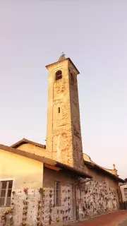 Campanile - Chiesa Cimiteriale di San Pietro Vecchio o del Cimitero o de Peza a Favria