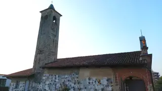 Campanile - Chiesa Cimiteriale di San Pietro Vecchio o del Cimitero o de Peza a Favria