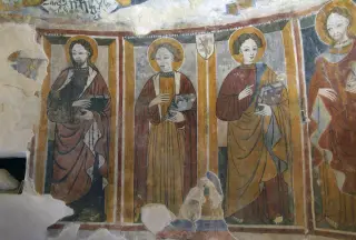 Apostoli - Chiesa Cimiteriale di San Pietro Vecchio o del Cimitero o de Peza a Favria