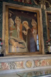 Adorazione del Bambino - Chiesa Cimiteriale di San Pietro Vecchio o del Cimitero o de Peza a Favria