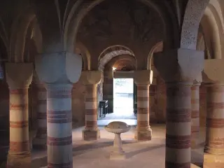 Interno - Battistero o Rotonda di San Pietro in Consavia a Asti