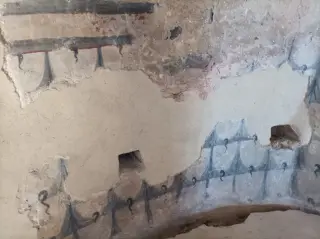 Dettaglio - Cappella della Madonna di Vespiola a Baldissero Canavese