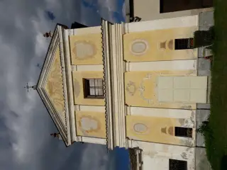 Facciata - Santuario di Misobolo a San Giorgio Canavese
