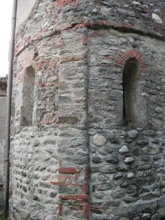 Abside Sud - Santuario o Priorato di Santo Stefano al Monte a Candia Canavese