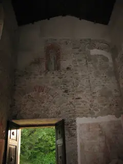 Controfacciata - Santuario o Priorato di Santo Stefano al Monte a Candia Canavese