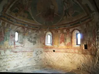 Affreschi Abside - Chiesa di Santo Stefano di Sessano a Chiaverano