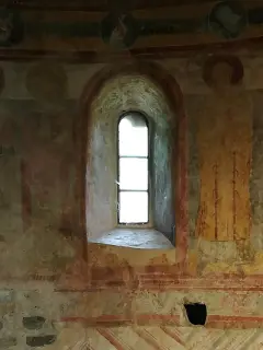 Affreschi Abside - Chiesa di Santo Stefano di Sessano a Chiaverano