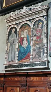 Trittico del XV secolo - Chiesa di San Michele a Riva Valdobbia