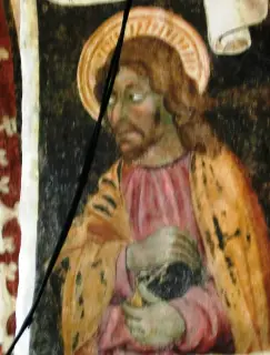 Affresco - Chiesa di San Giorgio a Valperga