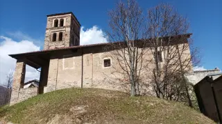 Vista - Chiesa Cimiteriale della Madonna del Carmine o delle Grazie a Prascorsano