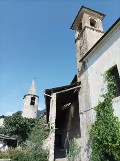 Campanile cilindrico - Pieve di Santa Maria in Doblazio a Pont Canavese