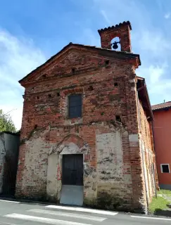 Facciata - Oratorio di Sant'Antonio Abate al Torrione a Sandigliano