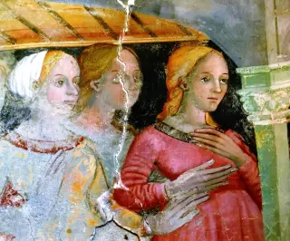 Affresco - Chiesa di San Pietro a Avigliana