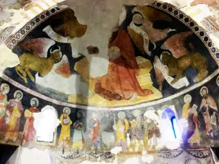 Affreschi Abside - Chiesa di San Pietro a Avigliana
