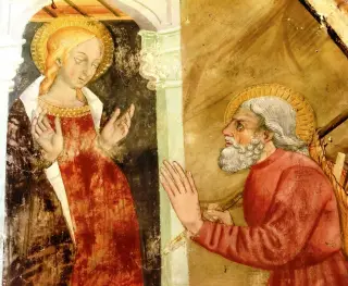 Affresco - Chiesa di San Pietro a Avigliana
