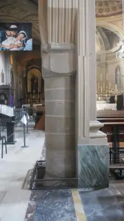 Antica colonna - Parrocchiale di Sant'Antonio a Bagnasco