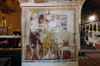 Affresco - Pieve di Santo Stefano a Lenta