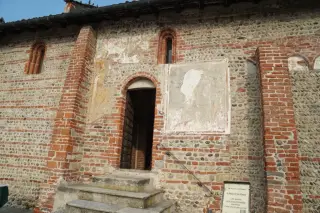 Porta cimiteriale - Pieve di San Pietro a Casalvolone