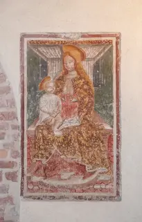 Madonna col Bambino - Pieve di San Pietro a Casalvolone