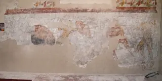 Affresco - Pieve di San Pietro a Casalvolone