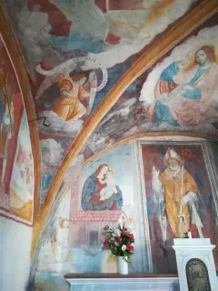Affreschi - Chiesa di Santa Maria Vecchia a Sillavengo