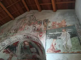 Affreschi - Oratorio di Santa Maria Nuova a Sillavengo