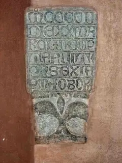 Pietra fondazione chiesa antica - Duomo di Santa Maria Maggiore o di Santo Stefano a Biella