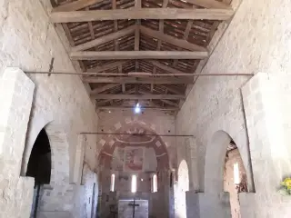Interno - Chiesa Cimiteriale di San Giorgio a MontafiaFrazione Bagnasco
