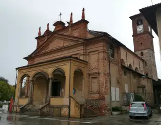 Facciata settecentesca - Chiesa di San Biagio a Biella