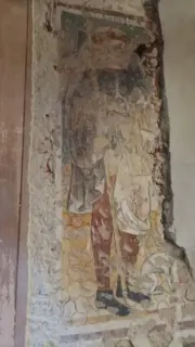 Tracce di affresco - Chiesa di Santa Maria Maggiore a Candelo