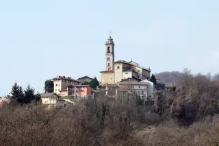 Vista - Parrocchiale dei Santi Quirico e Giulitta a TriveroFrazione Gioia